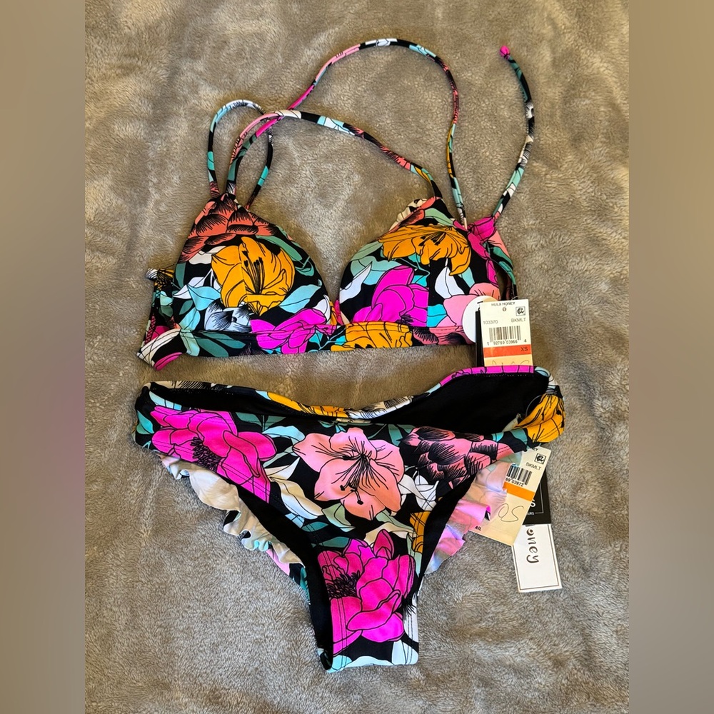 Hula Honey Floral Bikini XS/S